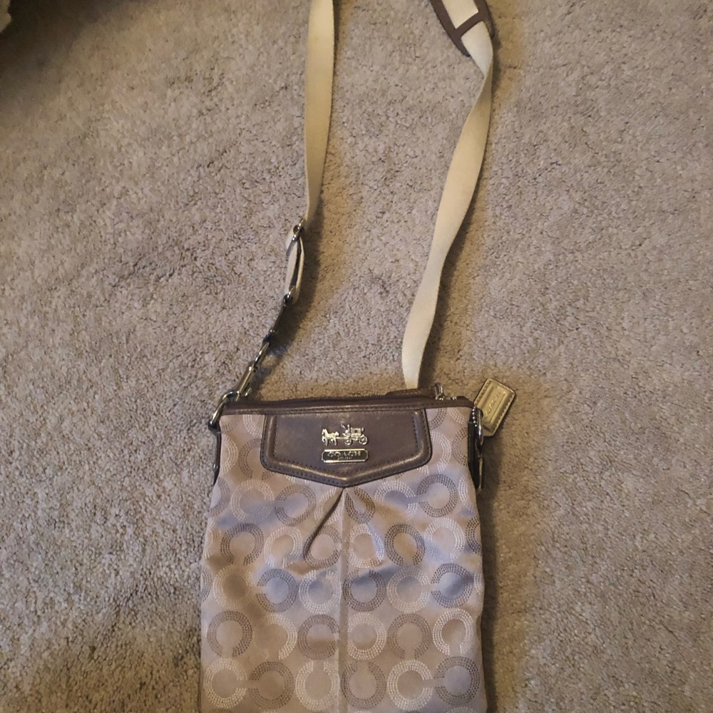 Gently used coach crossbody